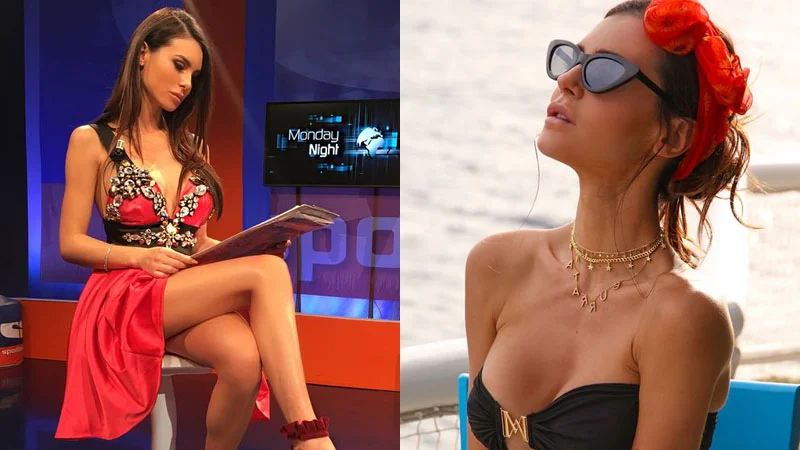 Həm idmançı, həm azarkeş, həm də model - FOTOLAR 
