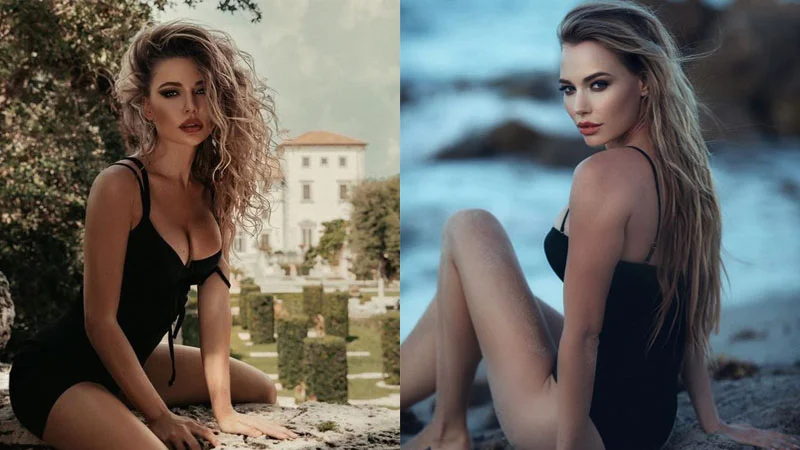 Rus ulduzun xanımının fotoları gündəm oldu 