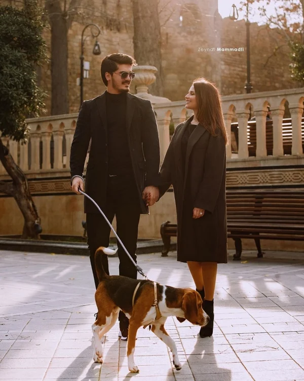 Azərbaycanlı məşqçi və müğənni nişanlısının yeni görüntüləri - FOTO/VİDEO 