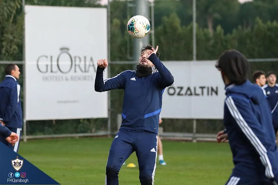 "Qarabağ"ın Antalyada ilk məşqi - FOTOLAR 