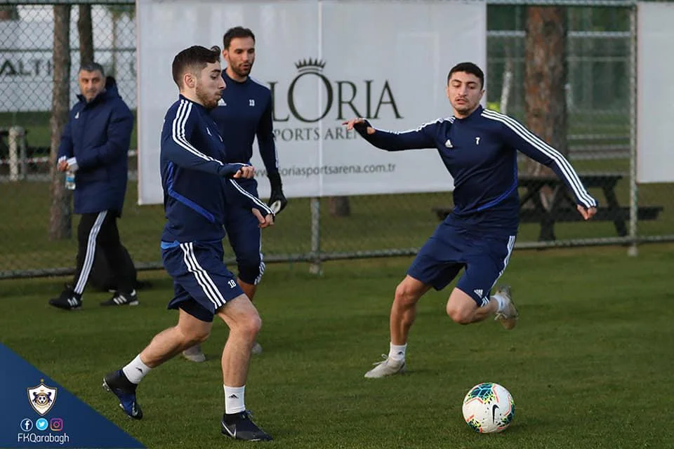 "Qarabağ"ın Antalyada ilk məşqi - FOTOLAR 