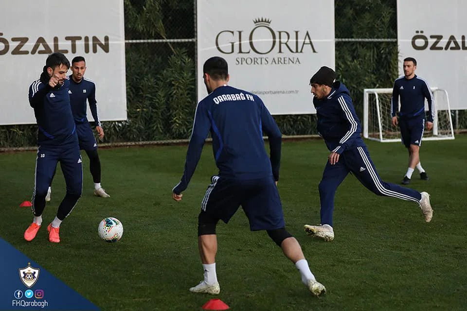 "Qarabağ"ın Antalyada ilk məşqi - FOTOLAR 