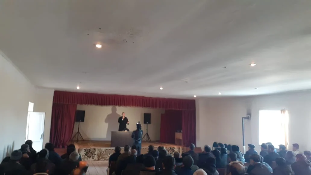 Tanınmış jurnalist İlkin Xəlilov seçicilərlə növbəti görüşü keçirdi - FOTOLAR 