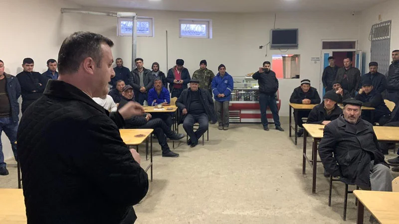 Deputatlığa namizəd İlkin Xəlilov seçicilərlə növbəti görüşlərini keçirdi - FOTOLAR 