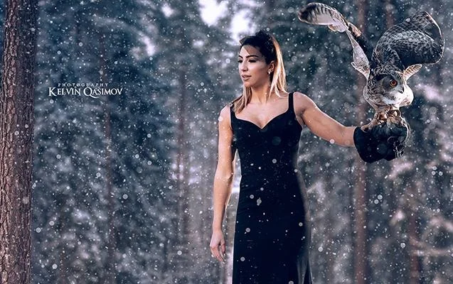 Azərbaycanlı xanım məşqçidən qeyri-adi FOTOSESSİYA 