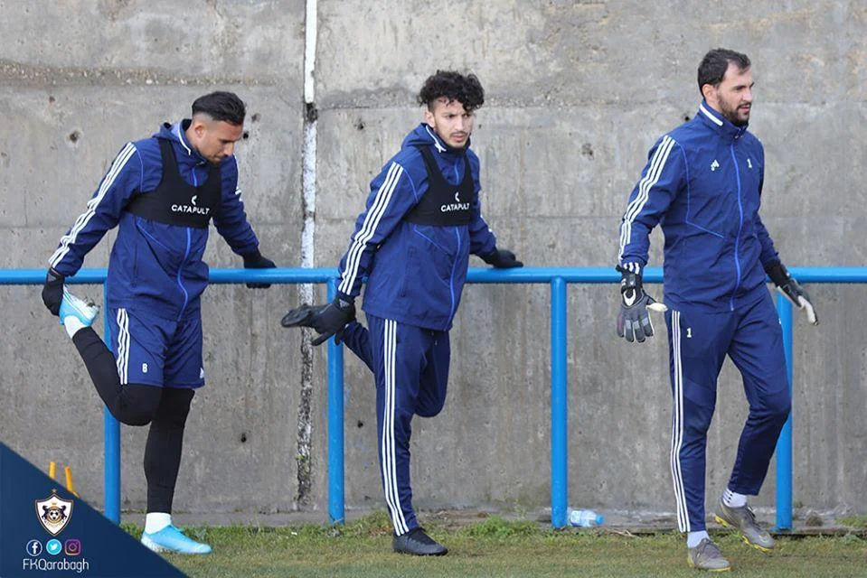 "Qarabağ" "Neftçi" üçün başladı - FOTOLAR 