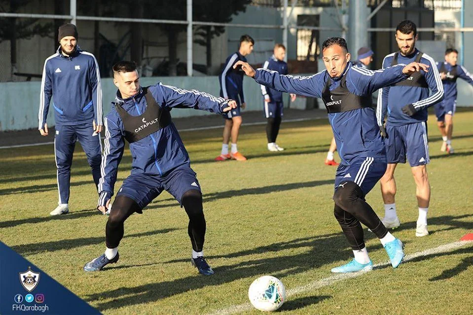 "Qarabağ" "Neftçi" üçün başladı - FOTOLAR 
