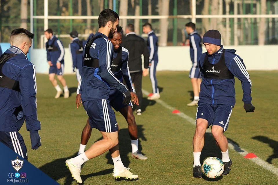 "Qarabağ" "Neftçi" üçün başladı - FOTOLAR 