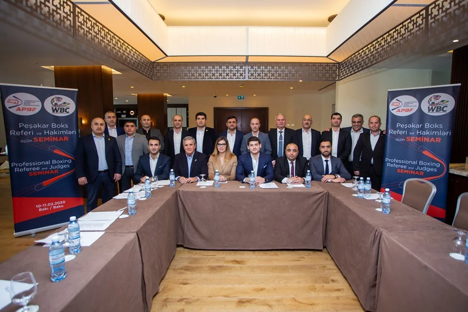 Azərbaycan Peşəkar Boks Federasiyası ölkədə ilk dəfə WBC ilə təlimlər təşkil edib - FOTO/VİDEO 