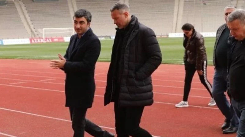 Rayan Giqqz “Tofiq Bəhramov” və “Azərsun Arena”da - FOTOLAR 