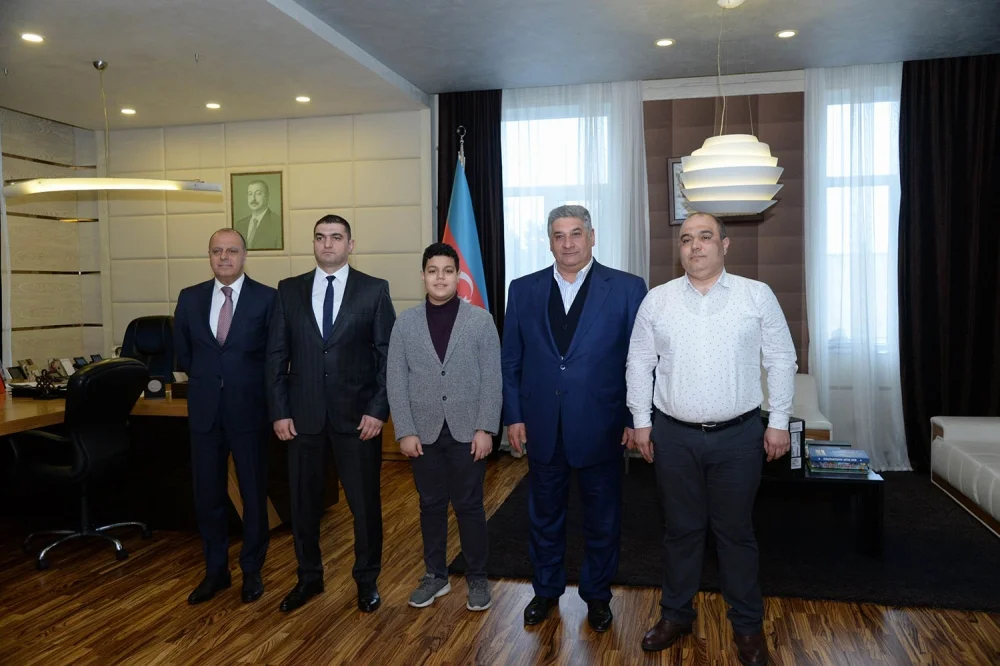 Azad Rəhimov  “Aeroflot open”in qalibi ilə görüşdü 