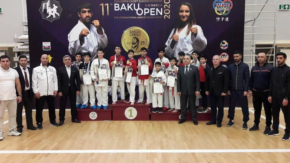 Arpaçay Karate Klubu XI “Baku Open”in 2-cisi oldu - FOTOLAR 