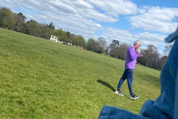 Mourinyu parkda məşq keçdi, karantin qaydaları pozuldu - FOTOLAR 