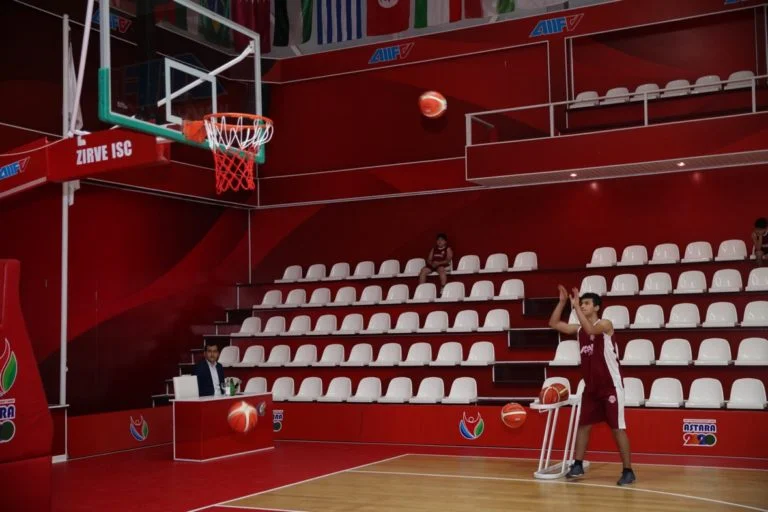 8-ci “Zirvə Oyunları” Astaradakı universal basketbol arenasının açılışı ilə start götürdü - FOTO/VİDEO 