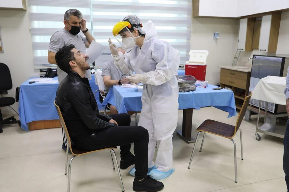 "Qarabağ" koronavirus testindən keçdi - FOTOLAR 