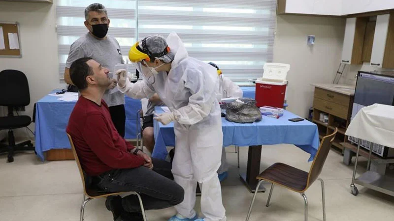 "Qarabağ" koronavirus testindən keçdi - FOTOLAR 