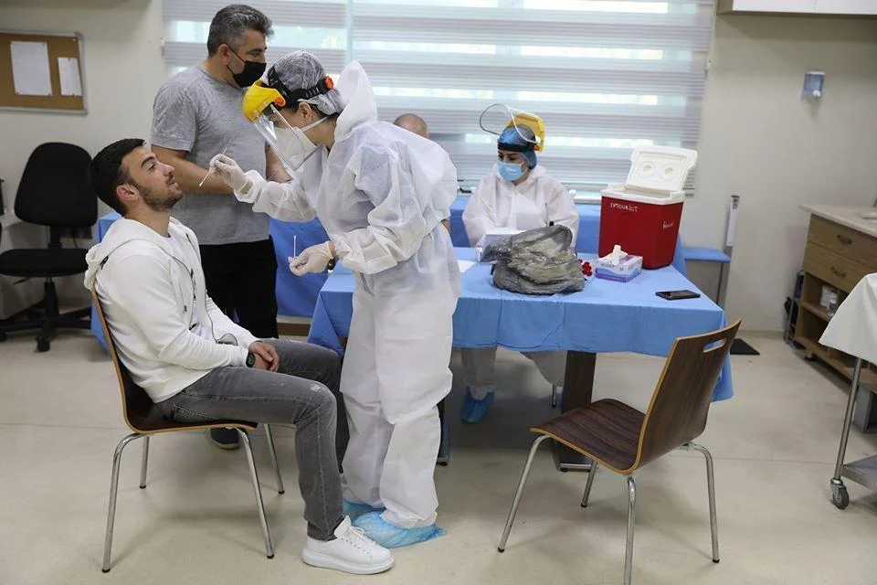 "Qarabağ" koronavirus testindən keçdi - FOTOLAR 