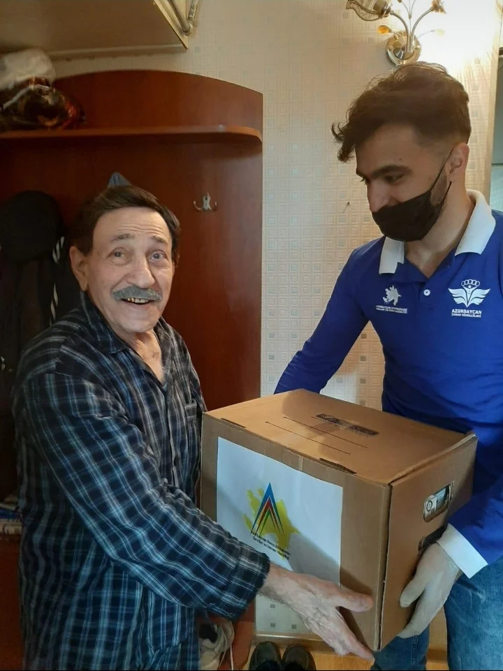 Nazirlikdən veteran idmançılara dəstək - FOTOLAR 