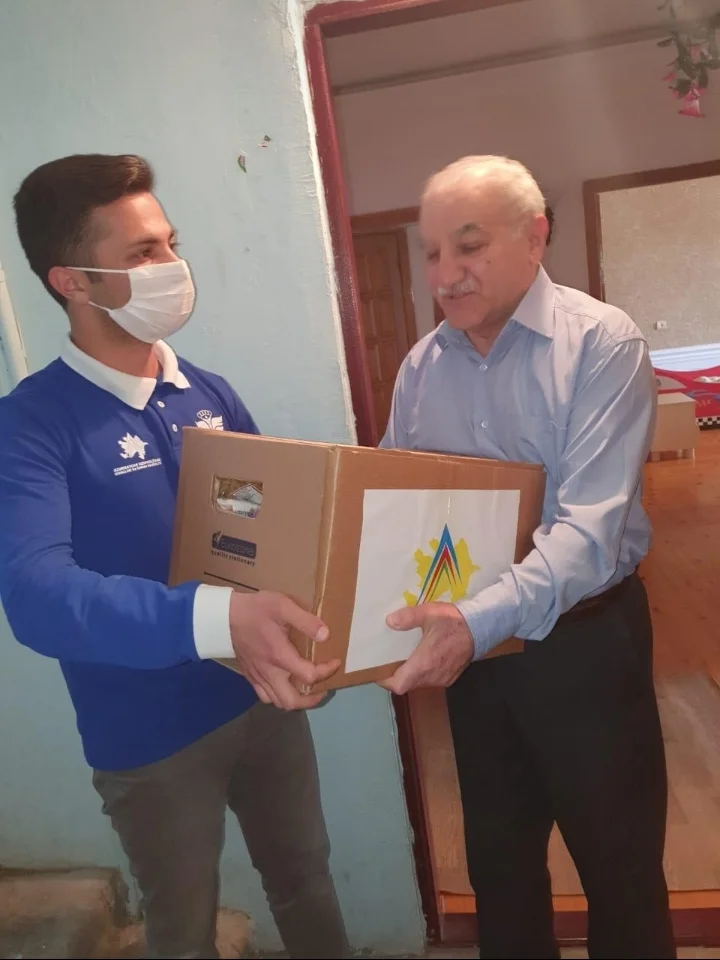 Nazirlikdən veteran idmançılara dəstək - FOTOLAR 
