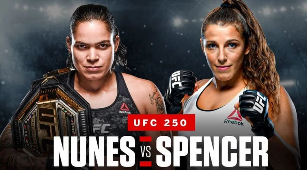 UFC 250-nin posteri - FOTO 