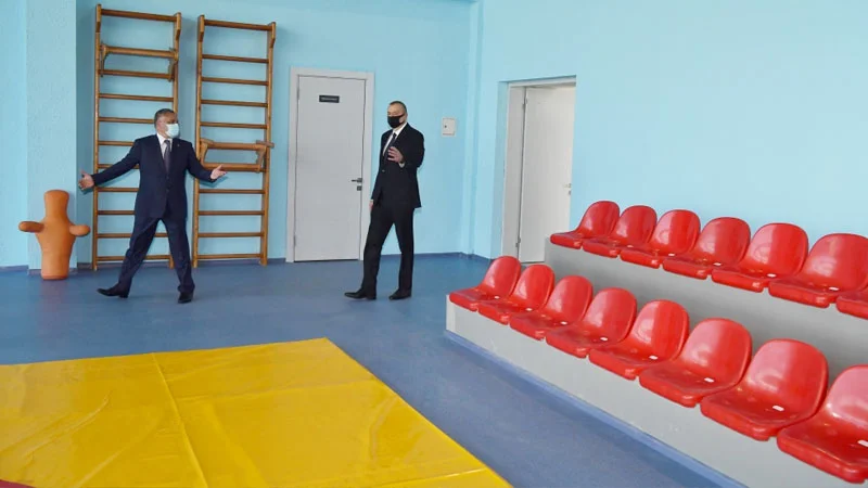 Prezident yeni Olimpiya İdman Kompleksinin açılışını etdi - FOTOLAR 