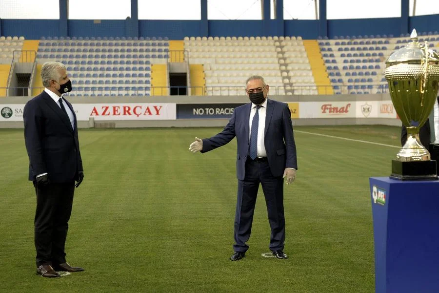 "Qarabağ" belə mükafatlandırıldı - FOTOLAR 