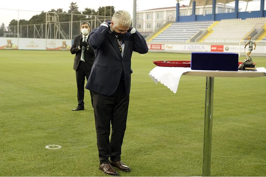 "Qarabağ" belə mükafatlandırıldı - FOTOLAR 
