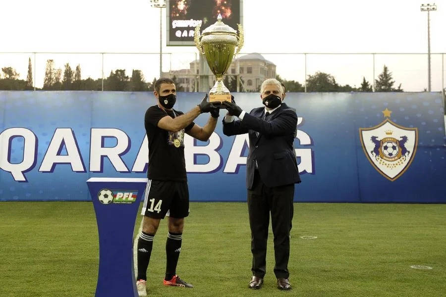 "Qarabağ" belə mükafatlandırıldı - FOTOLAR 