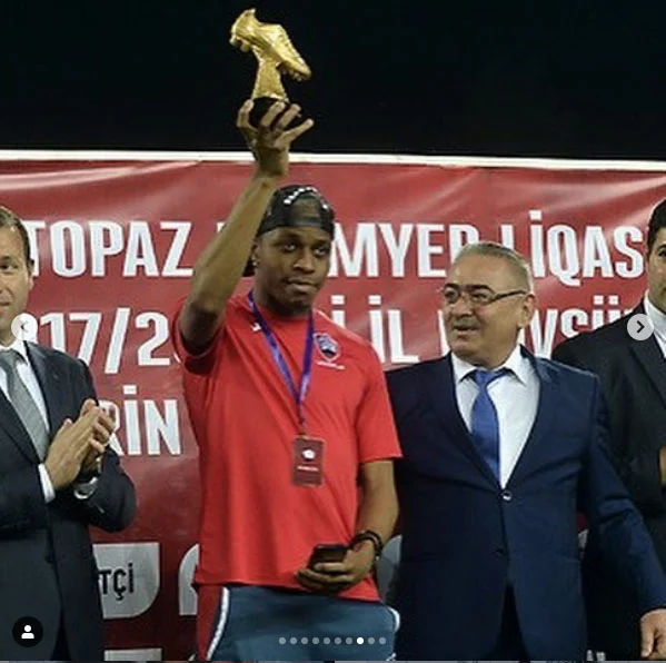 Fransalı futbolçu Azərbaycana təşəkkür etdi - FOTOLAR 