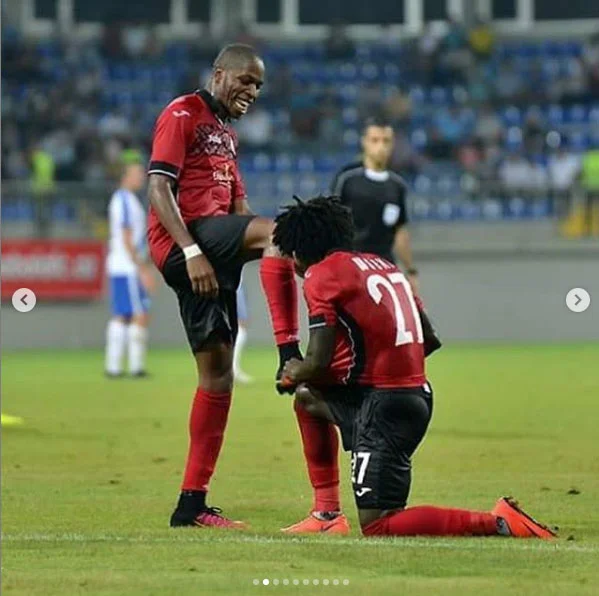 Fransalı futbolçu Azərbaycana təşəkkür etdi - FOTOLAR 