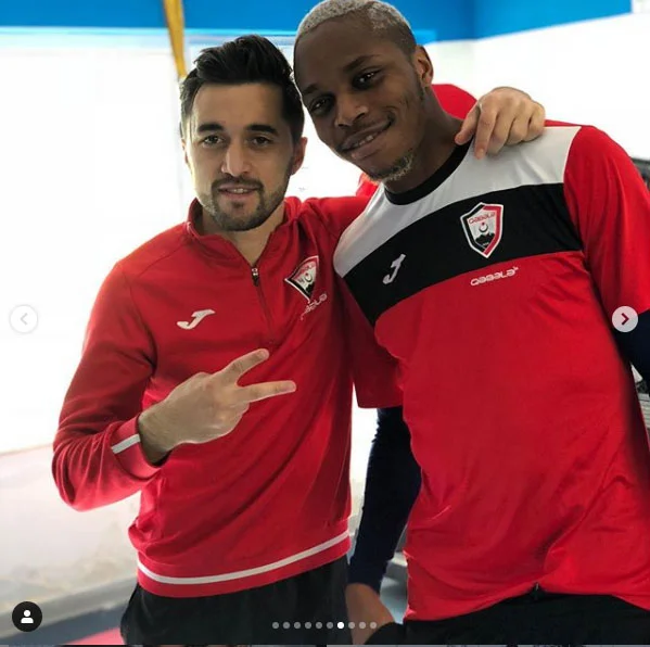 Fransalı futbolçu Azərbaycana təşəkkür etdi - FOTOLAR 