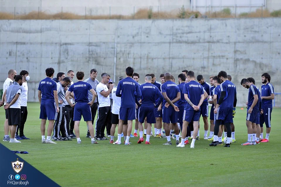 "Qarabağ" "Sileks"lə oyuna hazırdır - FOTOLAR 