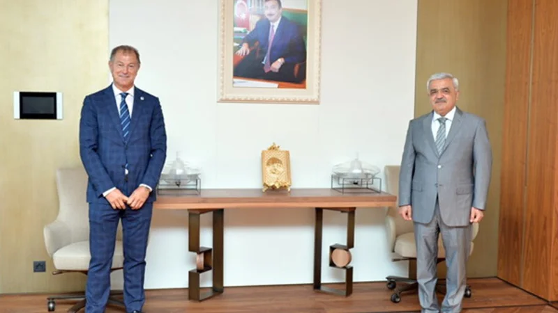 Rövnəq Abdullayev Canni De Byazi ilə görüşdü - FOTO 