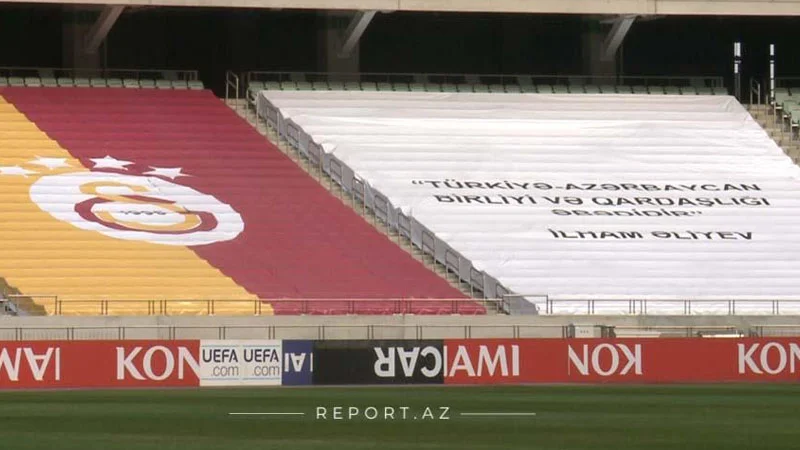 "Neftçi" - "Qalatasaray" matçında tribunalar belə olacaq - FOTOLAR 