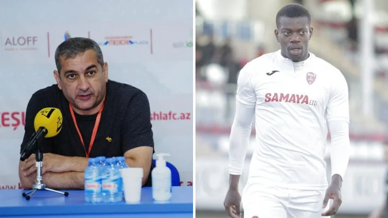 "Keşlə"də qalmaqal: Baş məşqçi və futbolçu bir-birini yalançı adlandırdı 