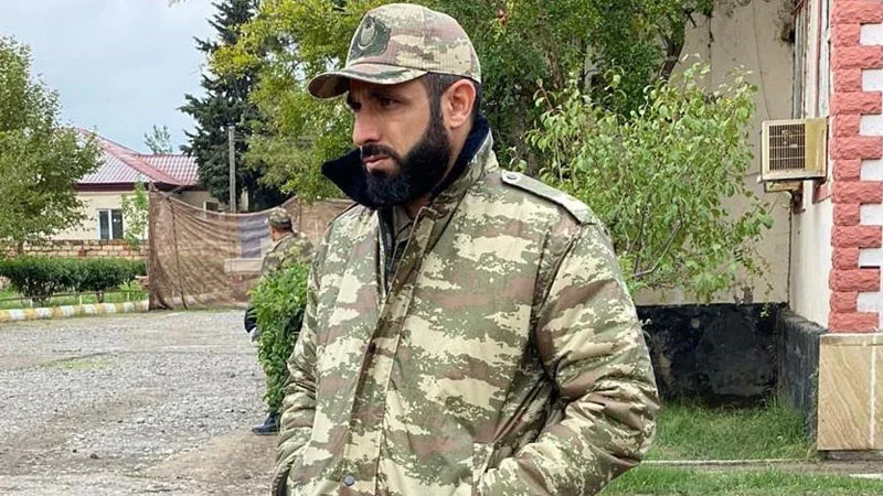 Rəşad Sadıqov cəbhədə - FOTO 