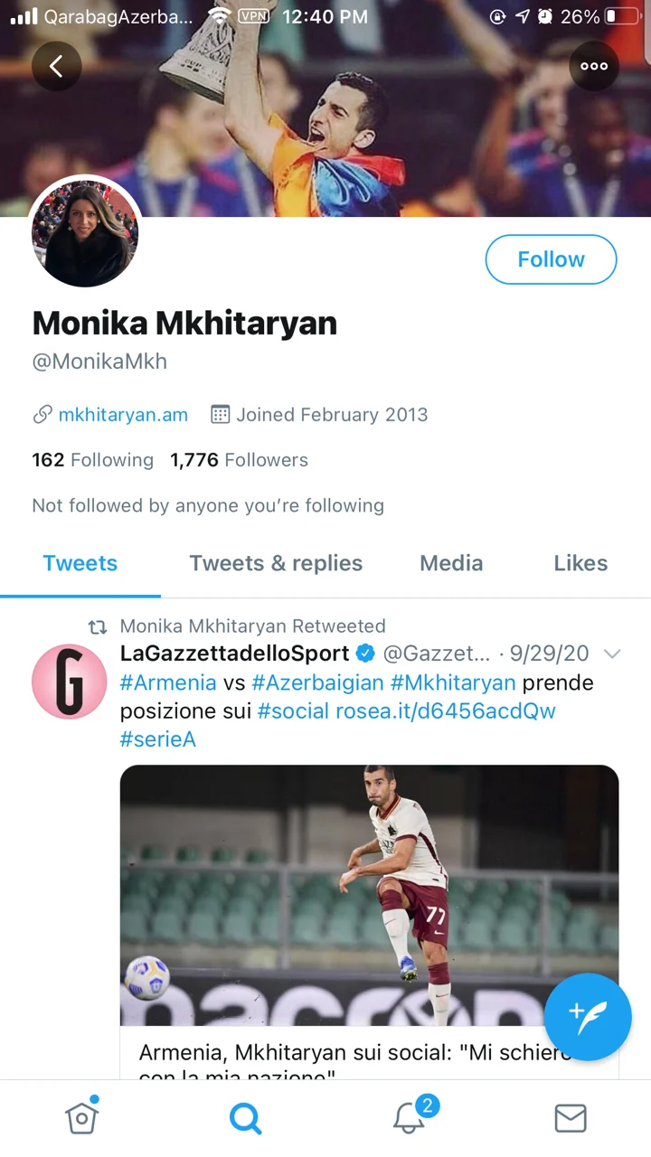UEFA Mxitaryanın bacısını tənbeh etdi - AFFA-nın müraciətindən sonra... 
