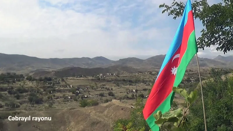 İşğaldan azad edilən Cəbrayıl rayonunun görüntüləri - VİDEO 