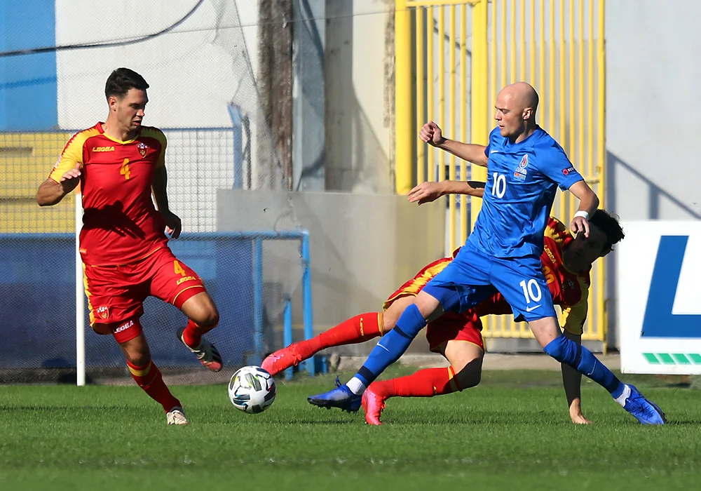Millimizin Monteneqro məğlubiyyətindən FOTOLAR 