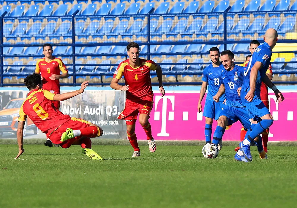 Millimizin Monteneqro məğlubiyyətindən FOTOLAR 
