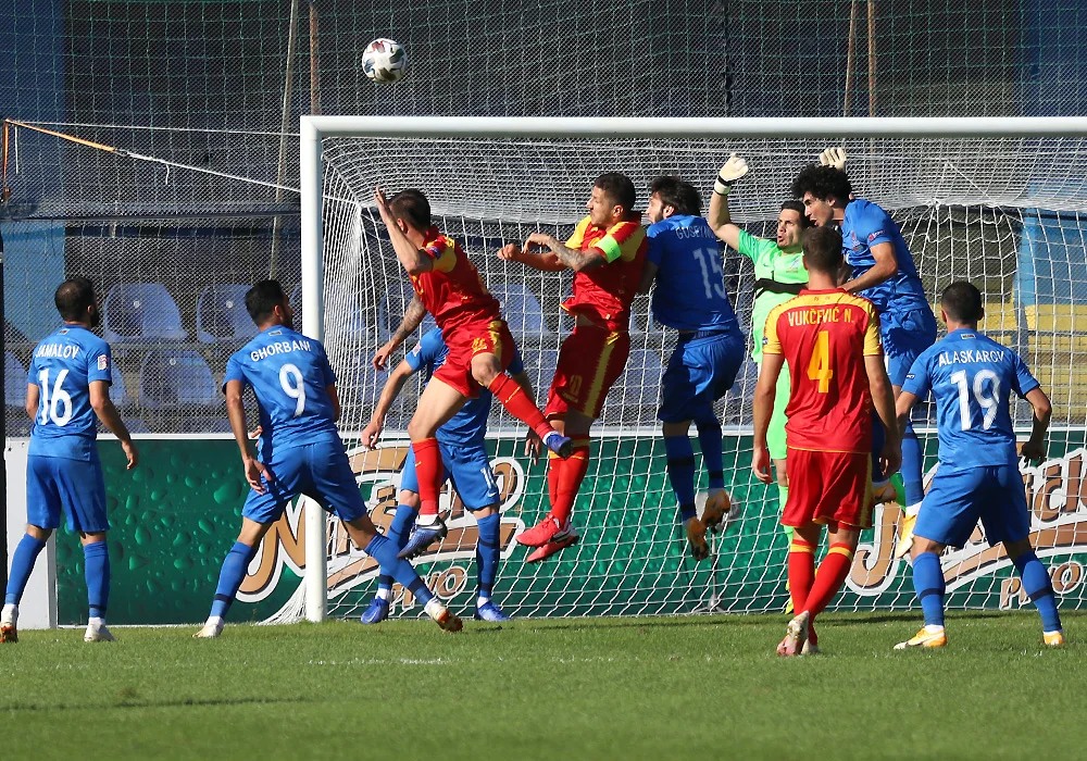 Millimizin Monteneqro məğlubiyyətindən FOTOLAR 
