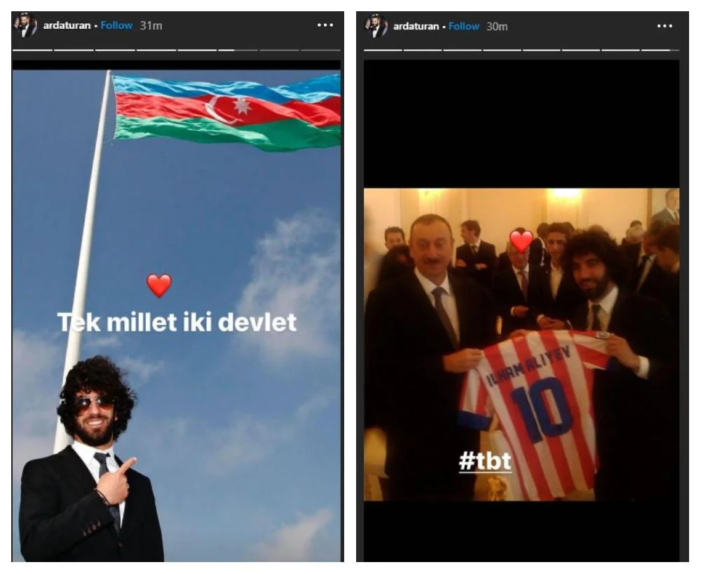 Arda Turandan Azərbaycana dəstək: "Bir millət, iki dövlət" 