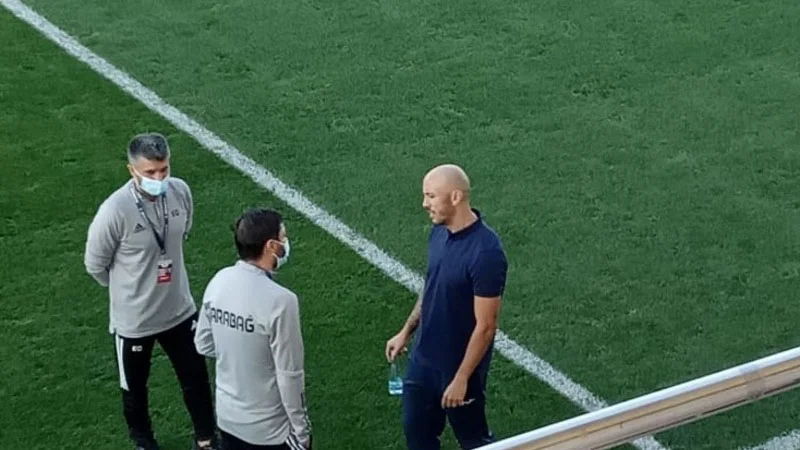 Riçard Almeyda "Zirə" - "Qarabağ" oyununda - FOTO 