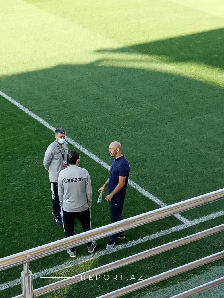 Riçard Almeyda "Zirə" - "Qarabağ" oyununda - FOTO 
