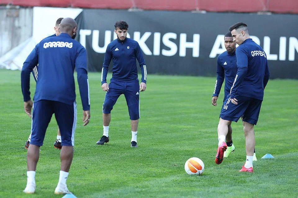 "Qarabağ"ın İstanbuldakı məşqi - FOTOLAR 