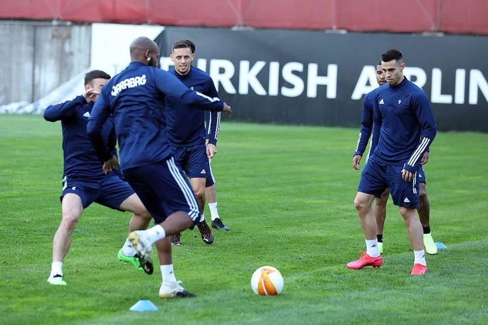 "Qarabağ"ın İstanbuldakı məşqi - FOTOLAR 