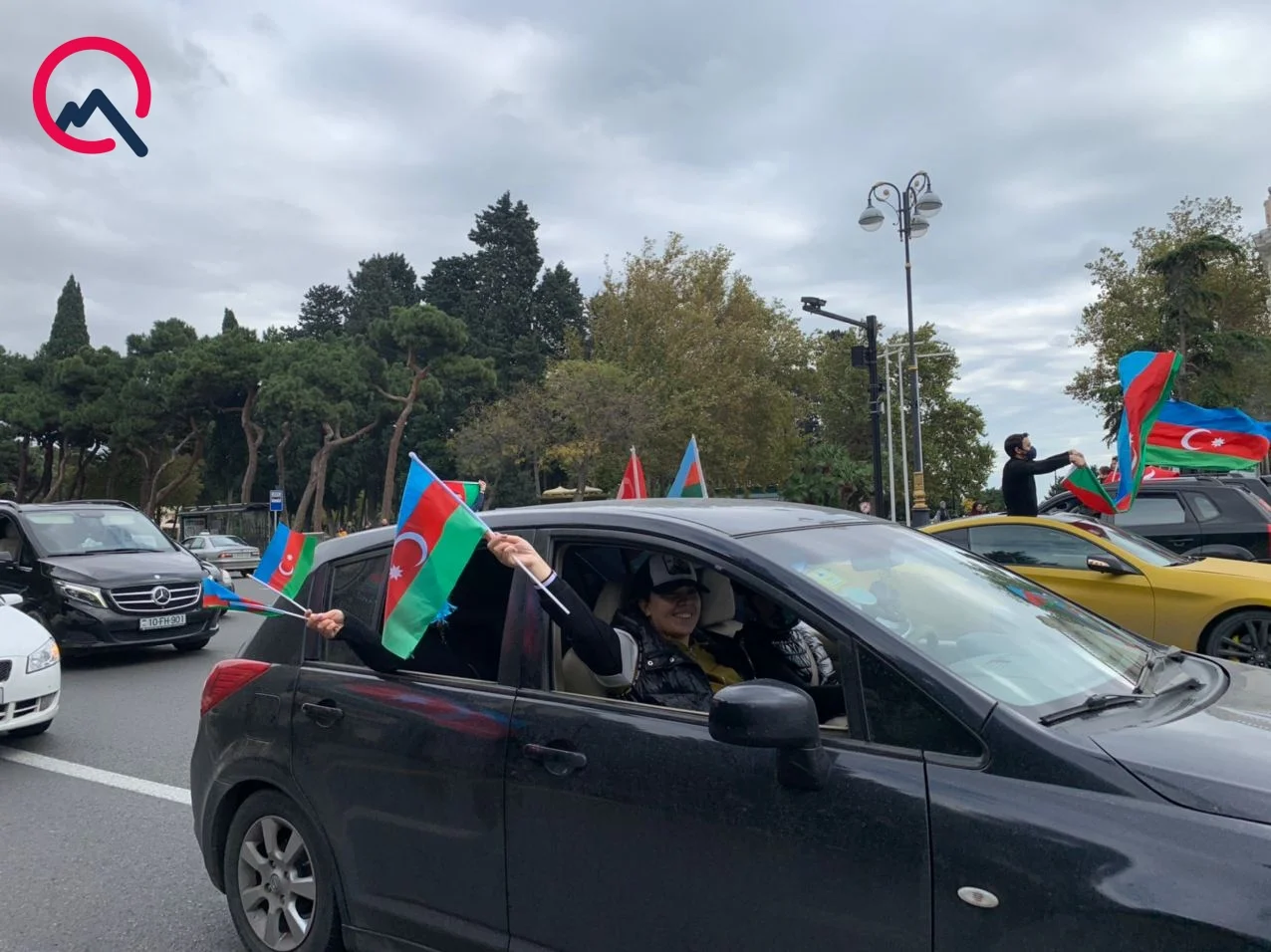 Şuşanın azadlığından sonra Bakı... - FOTOLAR 