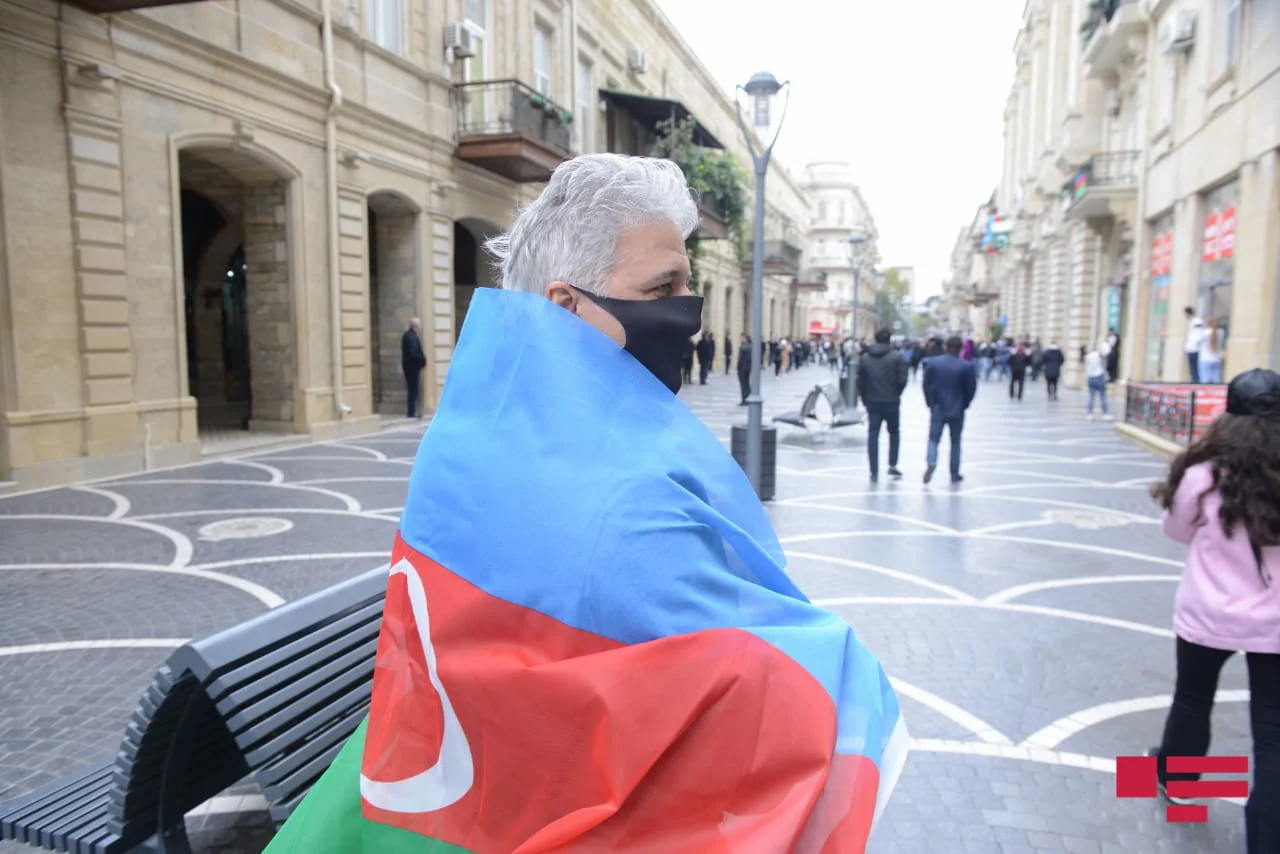 Şuşanın azadlığından sonra Bakı... - FOTOLAR 