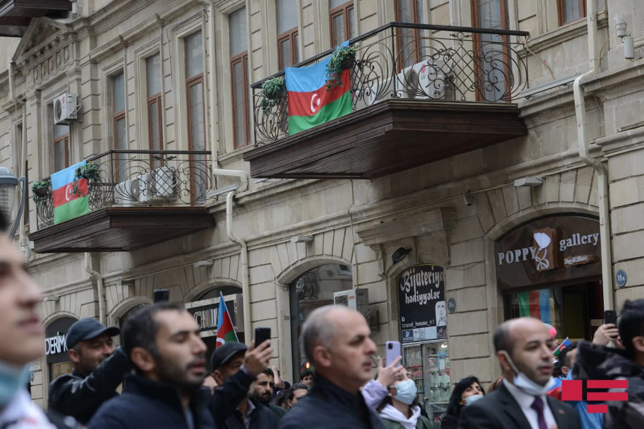 Şuşanın azadlığından sonra Bakı... - FOTOLAR 