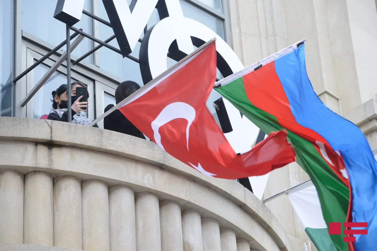 Şuşanın azadlığından sonra Bakı... - FOTOLAR 